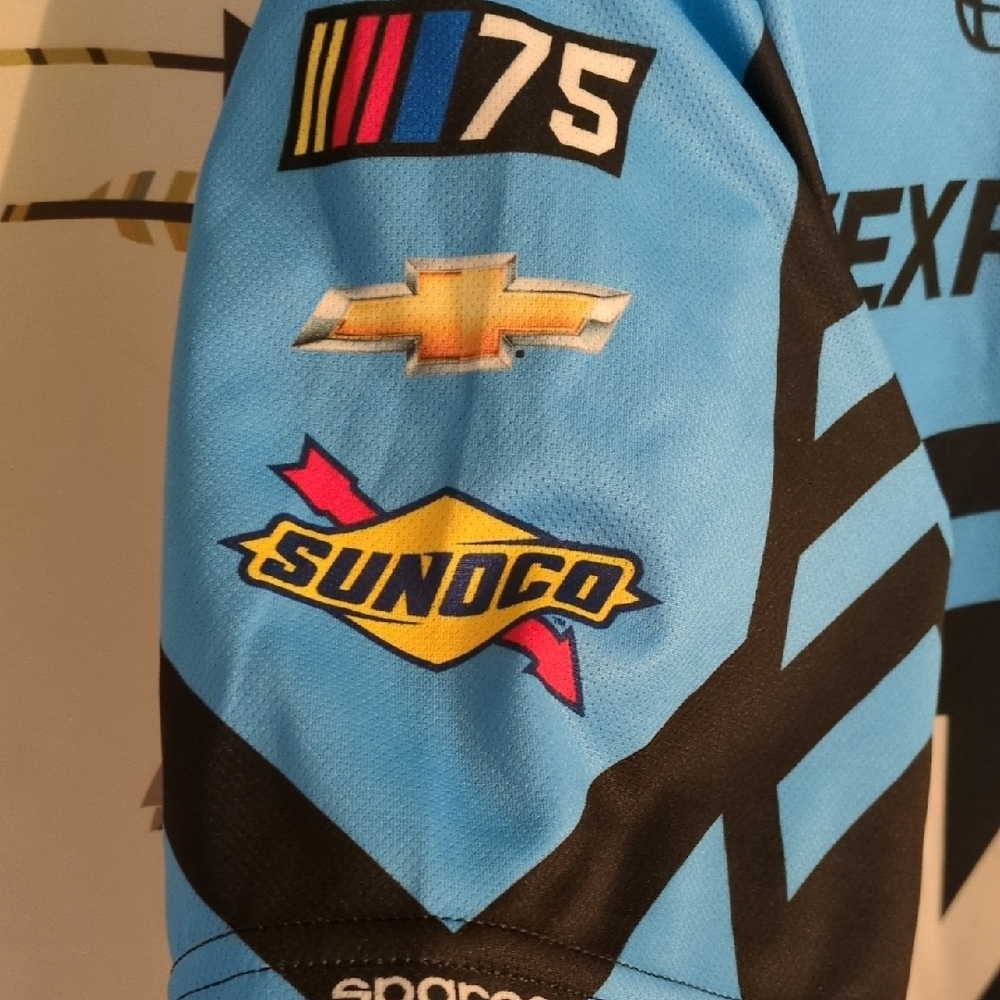 Nascar Blue and Black Racing Jersey - Picture 7 of 11